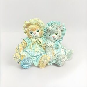 Enesco Calico Kittens You Re Always There When‎ I Need Figurine 1992
